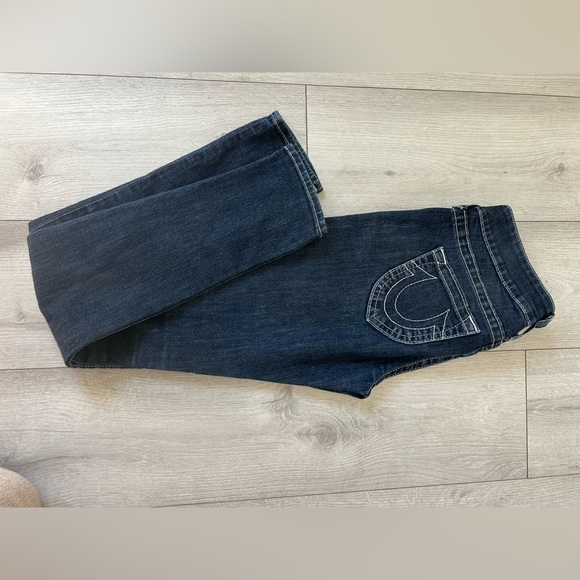 True Religion Women's Dark Indigo Skinny Jeans 28 - Picture 3 of 9